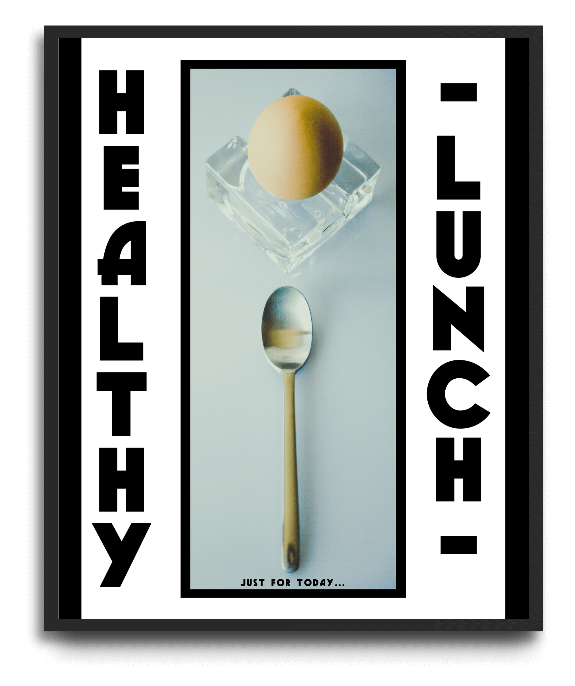 poster-"healty lunch"